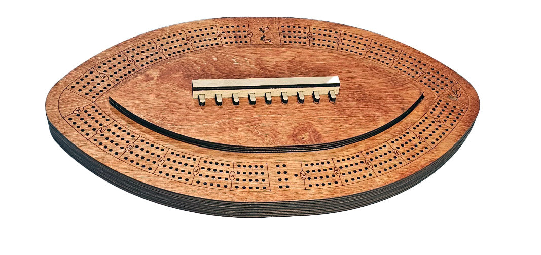 Football Cribbage Board