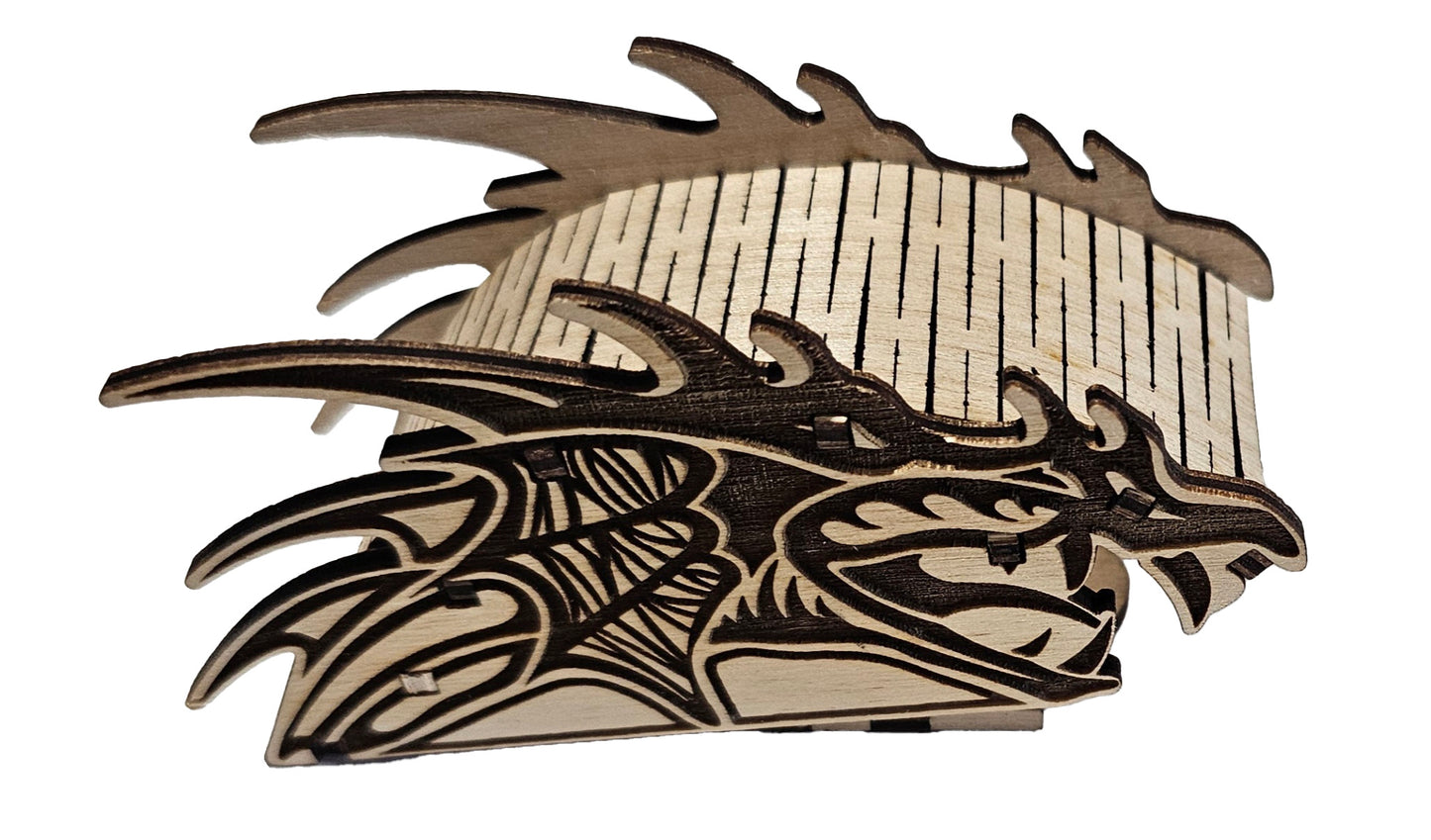 Dragon Cribbage Board with 4 Lanes
