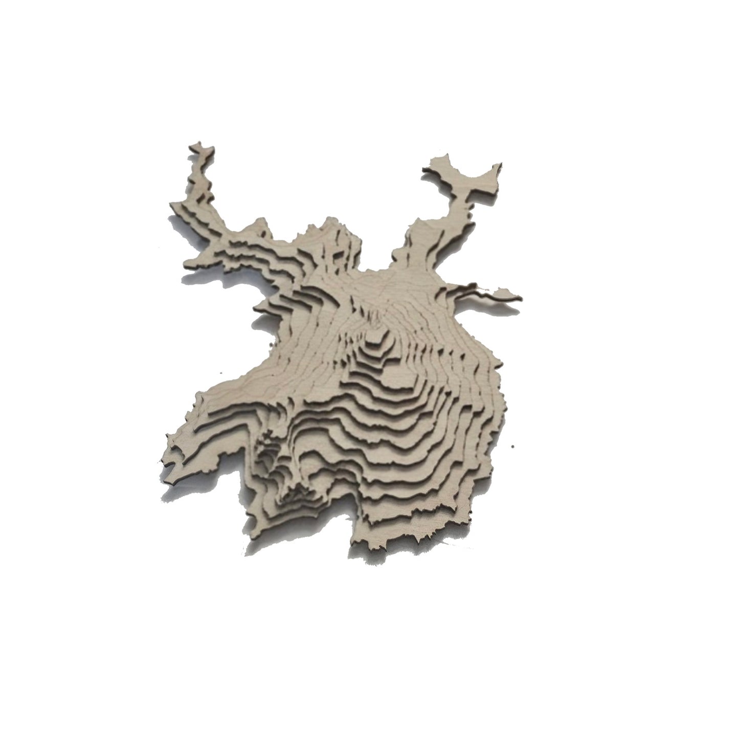 Mount Baker 4 Lane Cribbage Board