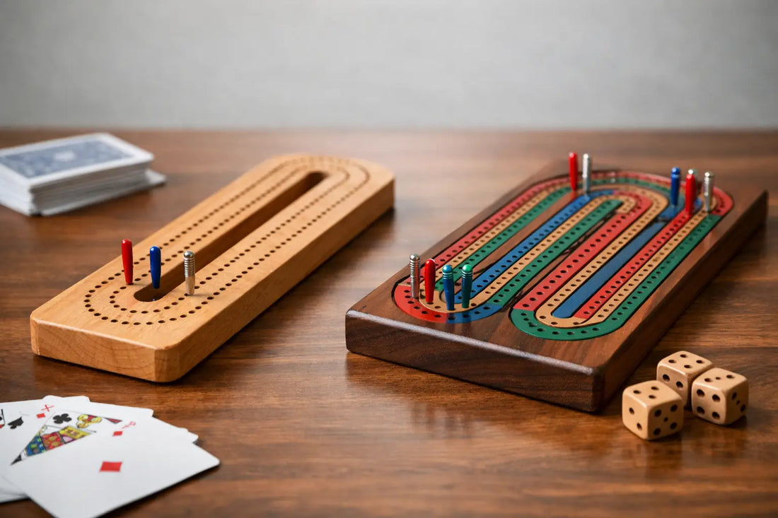 Single Track vs Multi Track Cribbage Boards