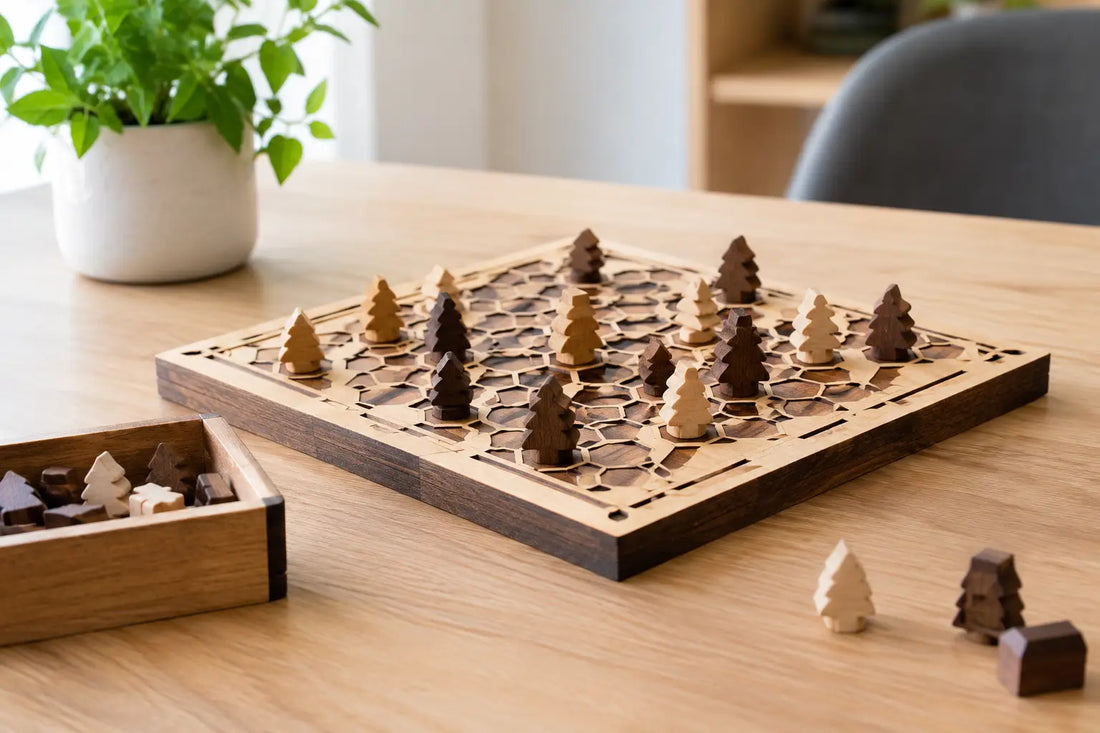 Laser-Cut Games That Earn a Place on the Table