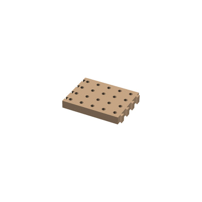 Rectangle Cribbage Puzzle Piece