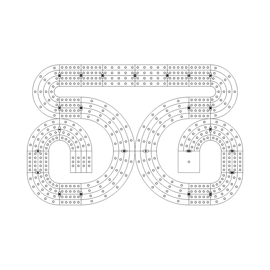 Cribbage Board Templates – Custom Crib Boards