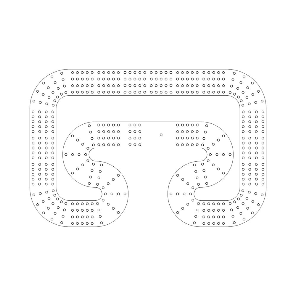 Cribbage Patterns Cribbage Board Pattern / Template - 17 – Custom Crib Boards