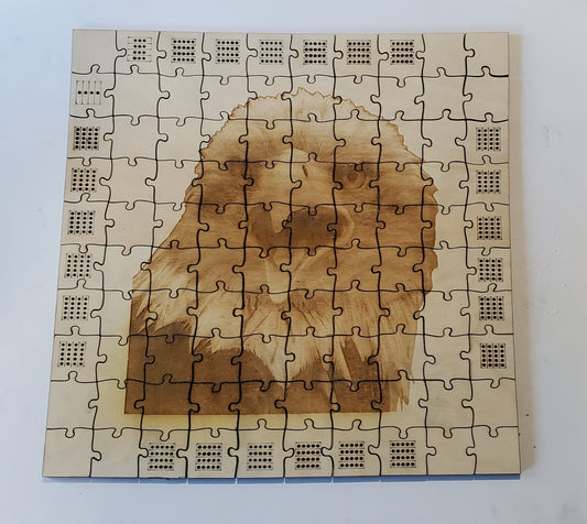 Cribbage Board Puzzle - Eagle