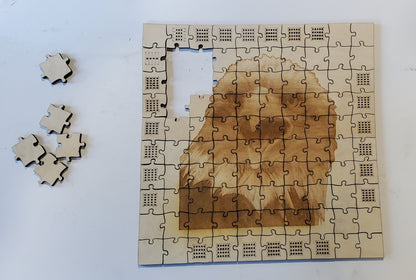 Cribbage Board Puzzle - Eagle