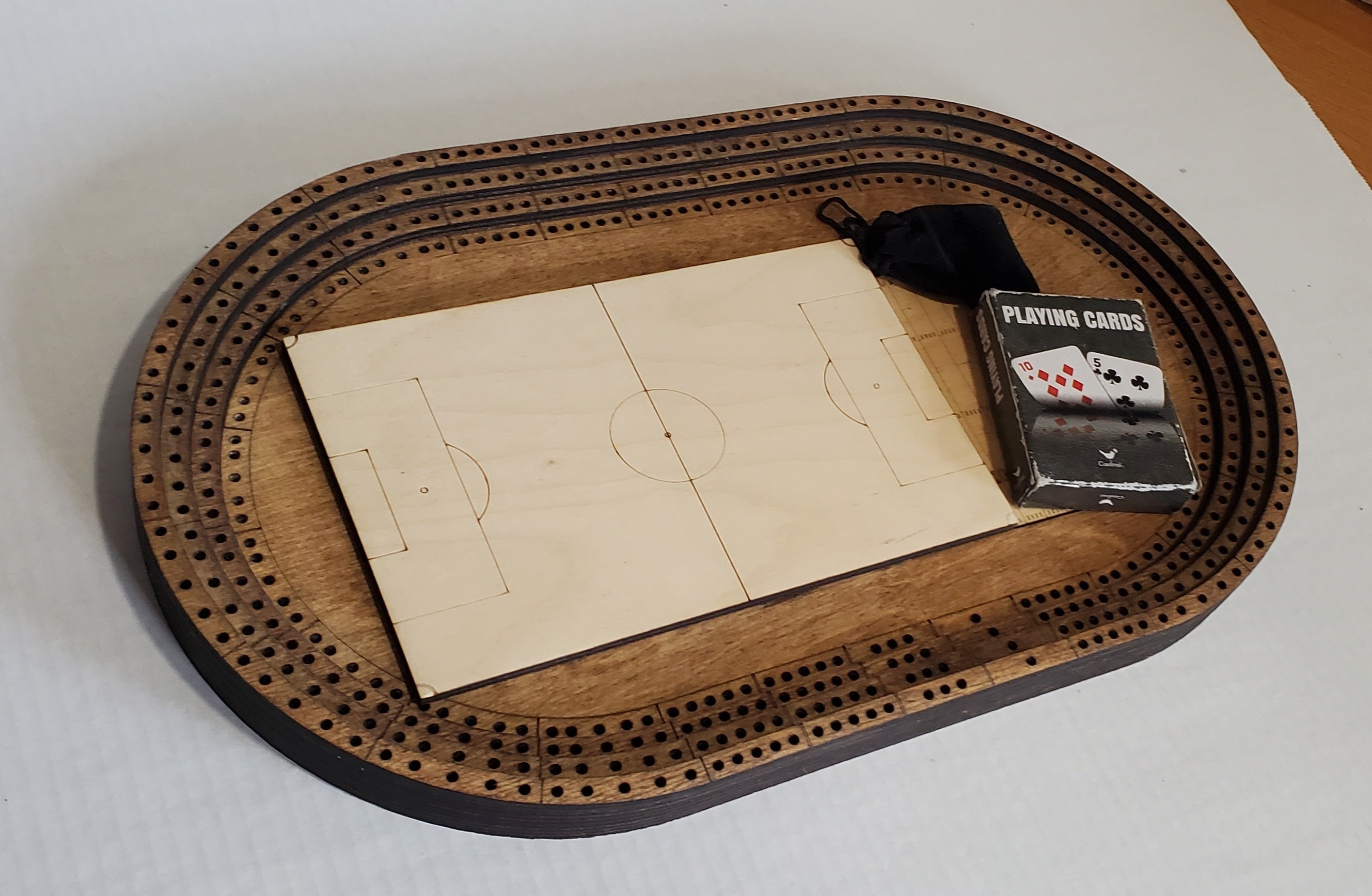 Multiple Sport Stadium Cribbage Board – Custom Crib Boards