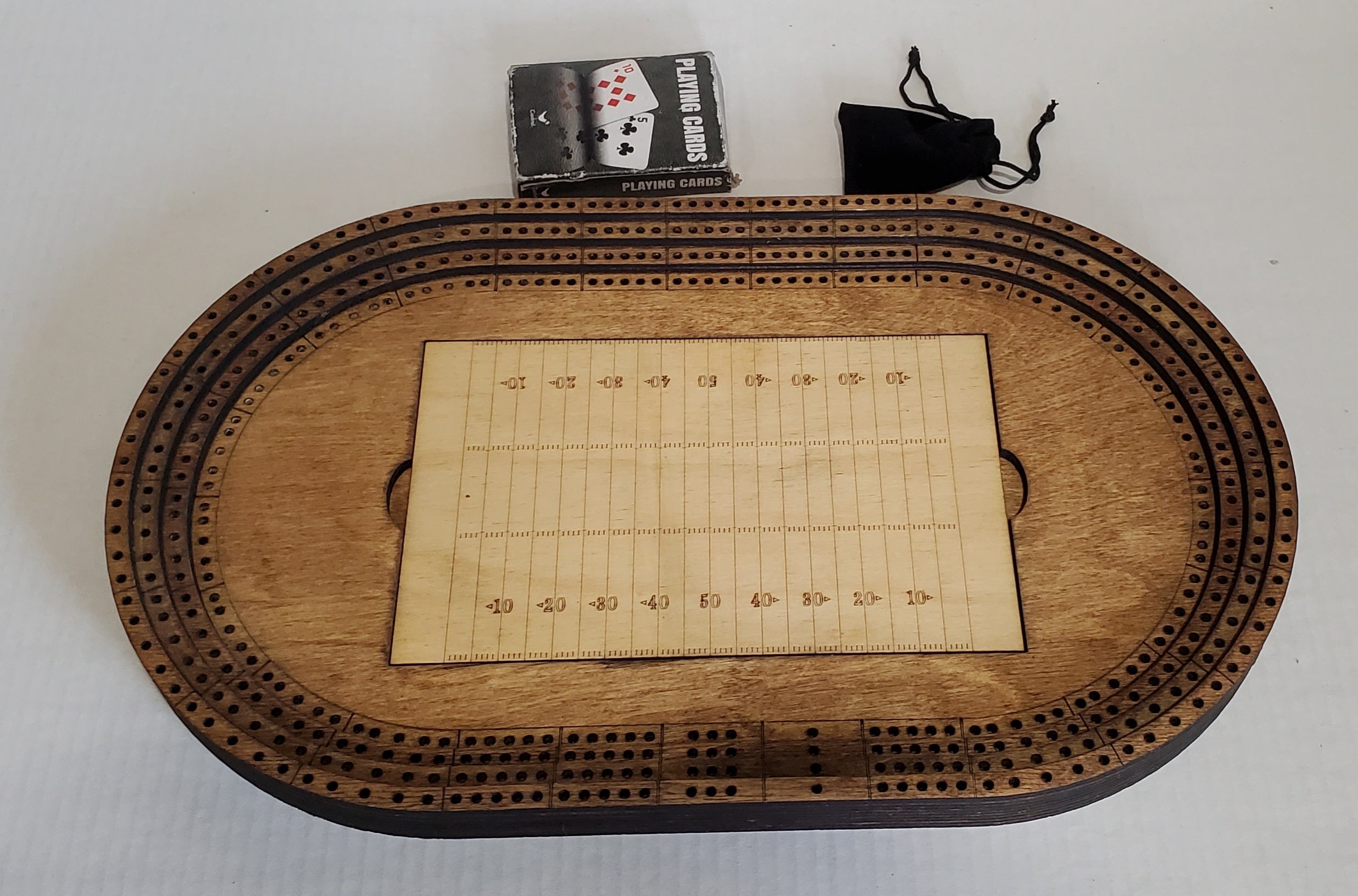 Customized Basketball retailer Cribbage Board