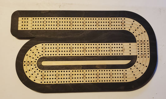 Standard 4 Lane Cribbage Board