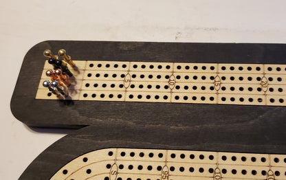 Standard 4 Lane Cribbage Board