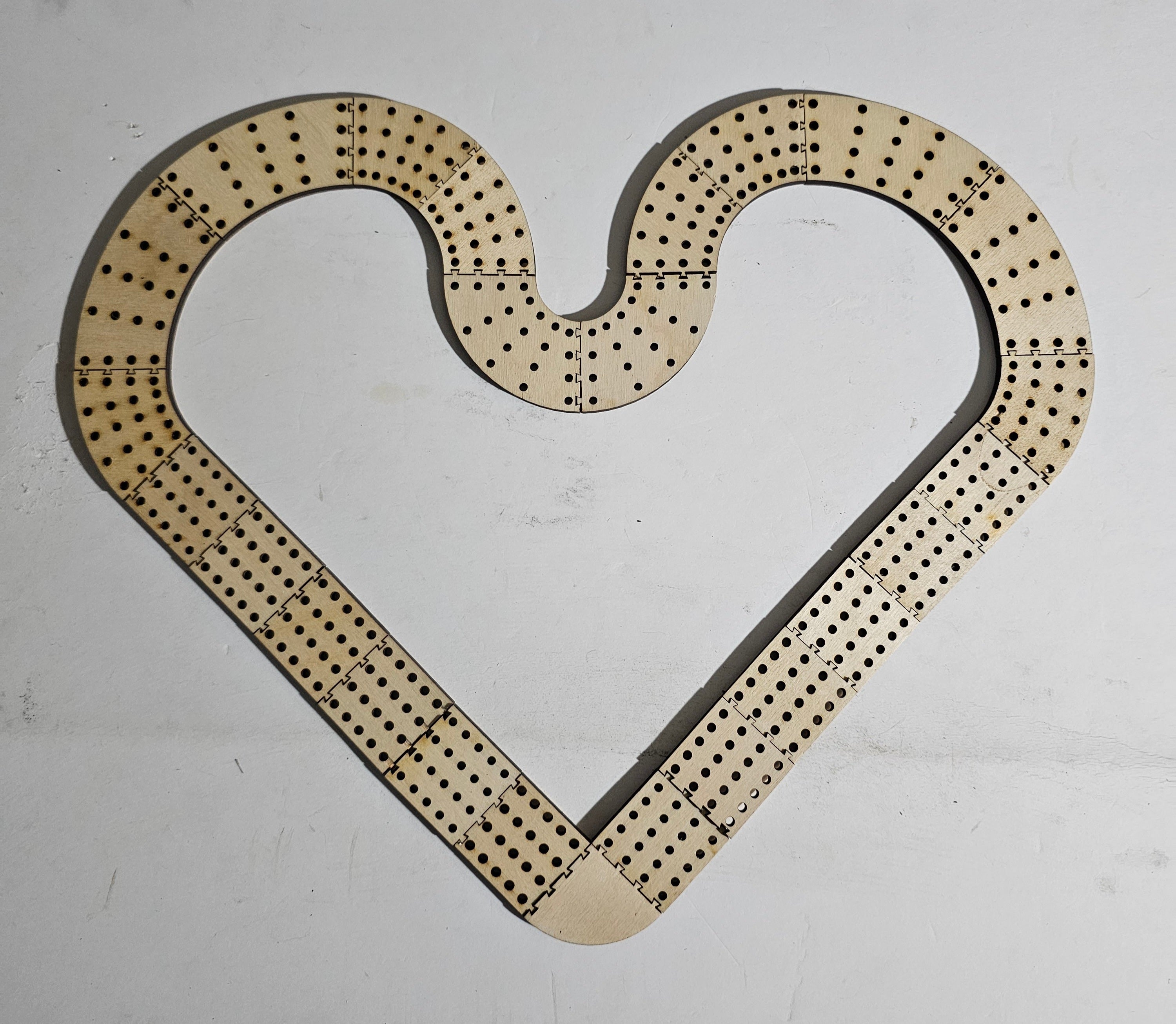 Cribbage Puzzle Pieces Custom Crib Boards