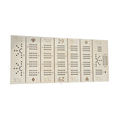 Large Sectional Cribbage Board