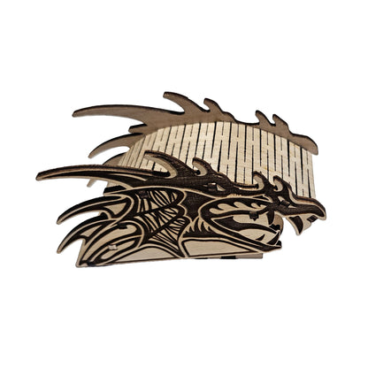 Cribbage Puzzle Piece dragon head