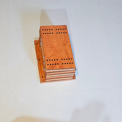 Sectional Tournament Style Cribbage Board