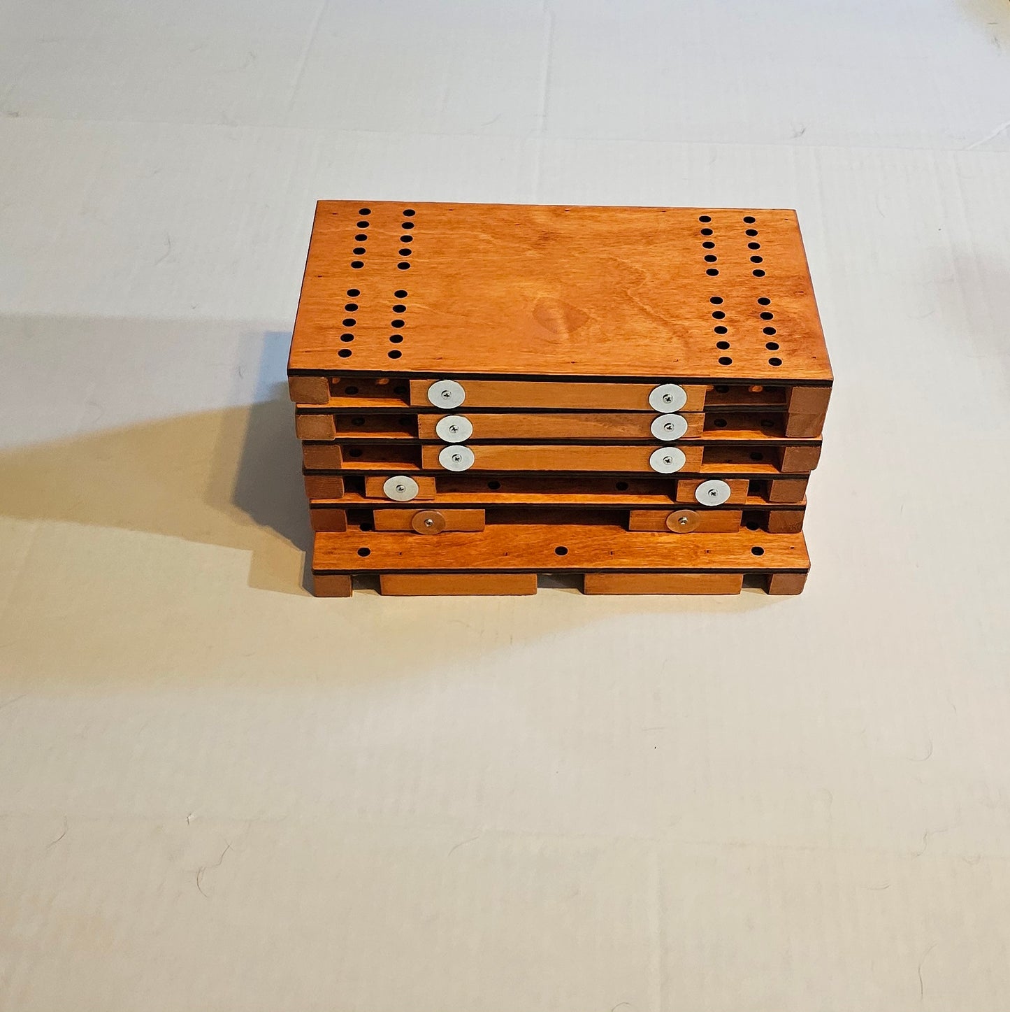 Sectional Tournament Style Cribbage Board