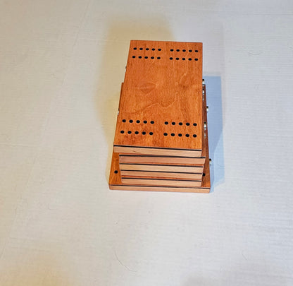 Sectional Tournament Style Cribbage Board