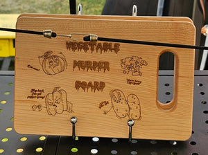 vegetable murder board