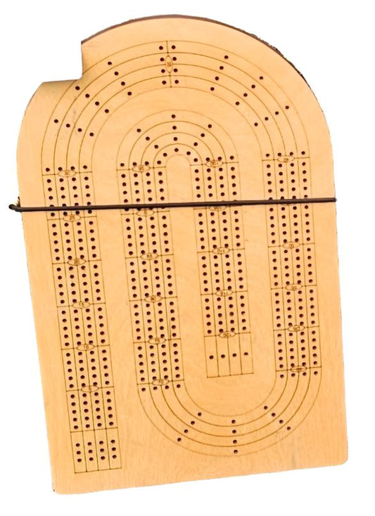 Paper Clip Cribbage Board