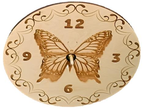 Butterfly Clock