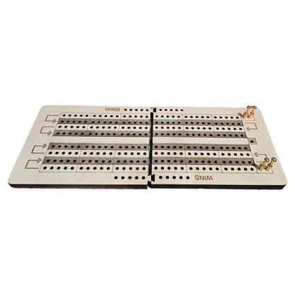 Interlocking Pocket / Travel Cribbage Board