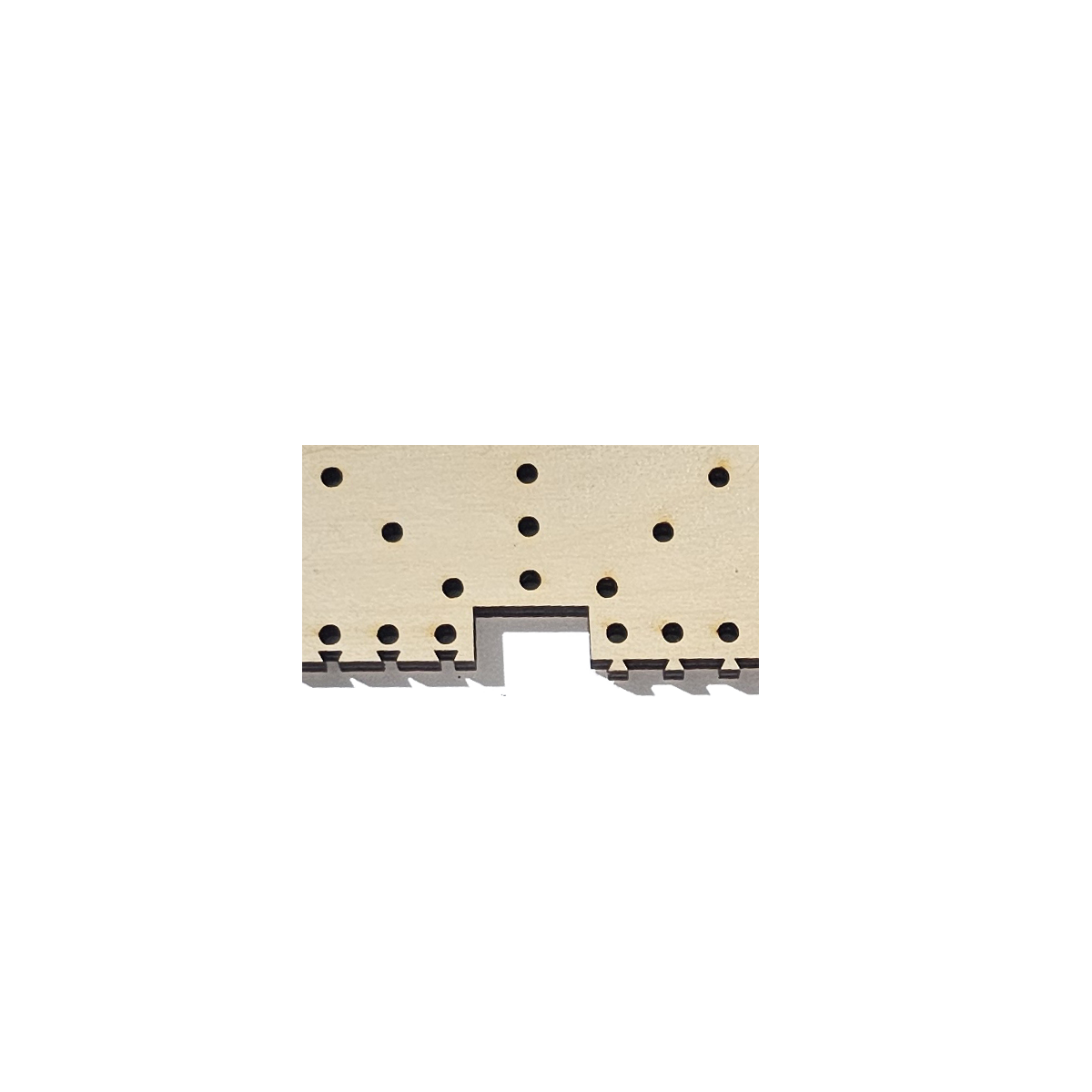 cribbage puzzle piece half square