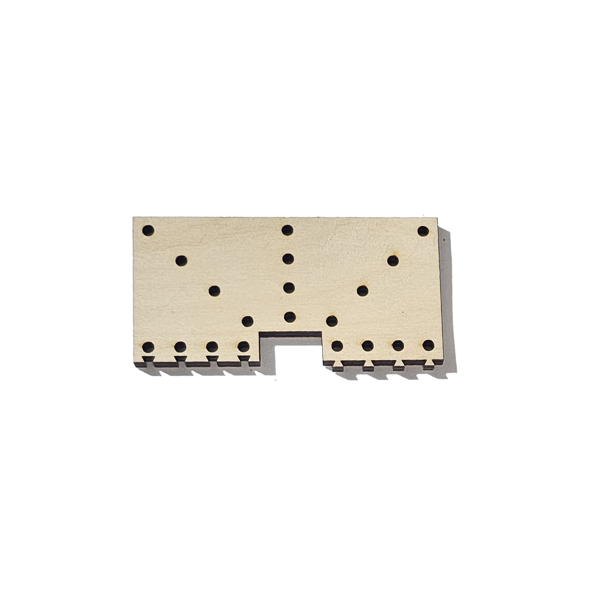 cribbage puzzle piece half square