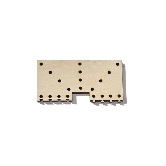 cribbage puzzle piece half square