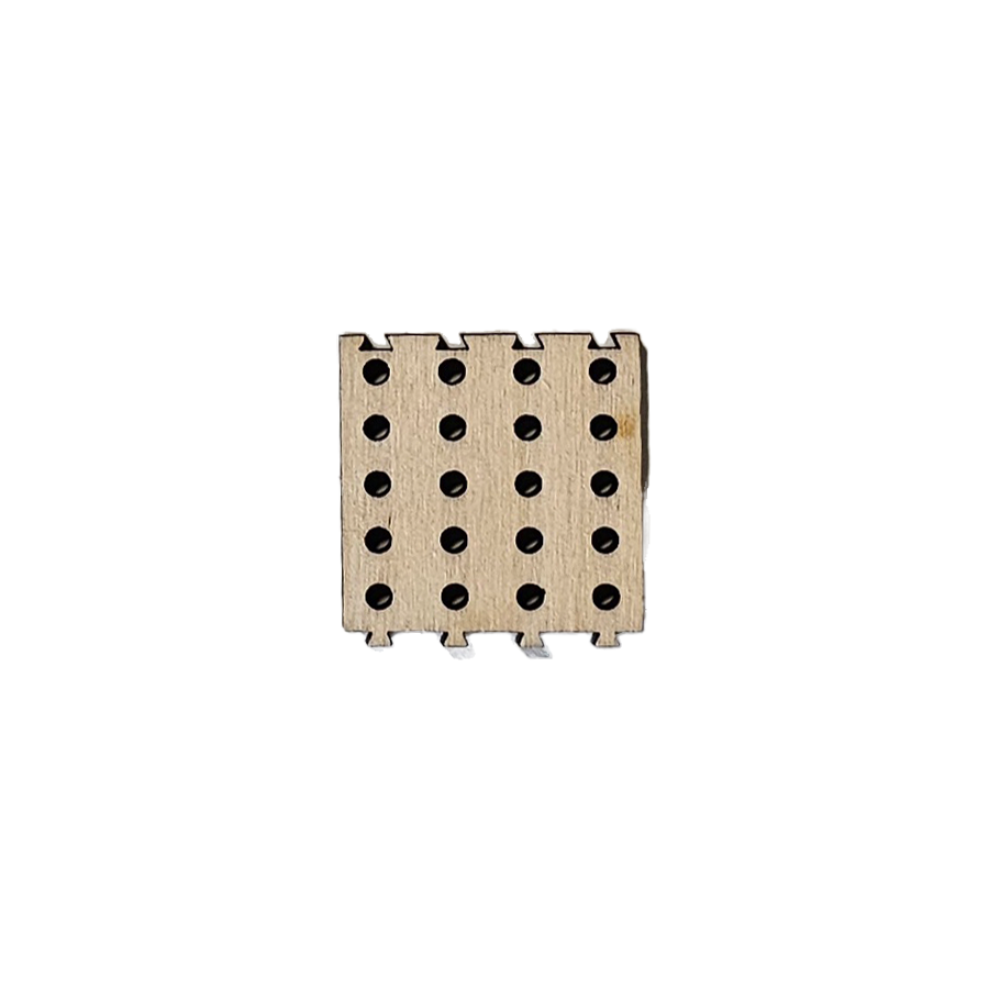 cribbage puzzle piece rectangle