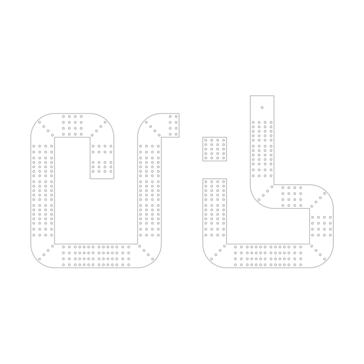 Crib Cribbage Board Pattern / Template