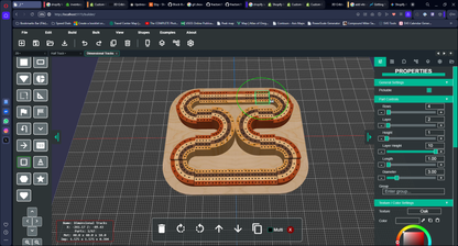 3D Cribbage Board Builder Subscription