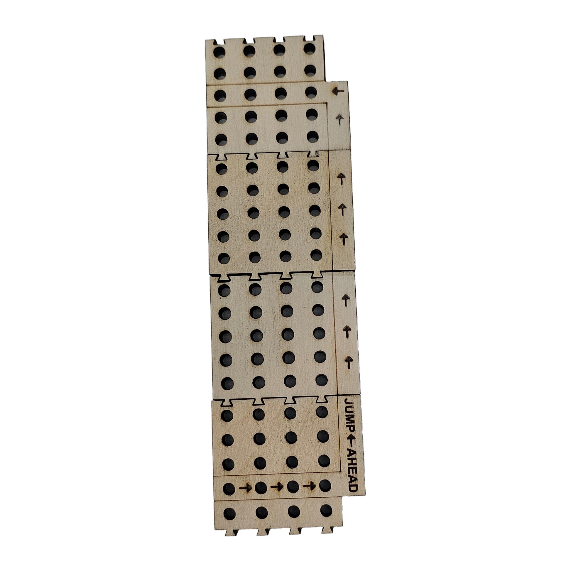 Cribbage Puzzle Piece jump ahead