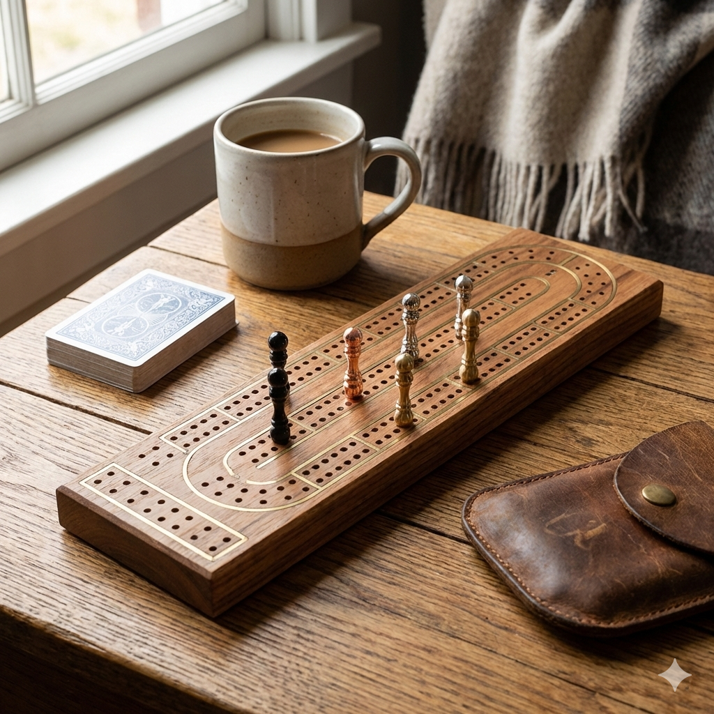 Deluxe 7/64" Metal Cribbage Pegs Set of 12