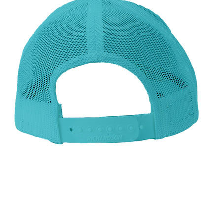 Charcoal/ Neon Blue - BACK