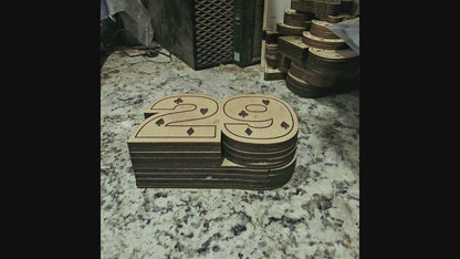 Large Cribbage Peg and Card Storage Container