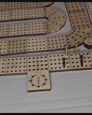 Detour Cribbage Puzzle Piece