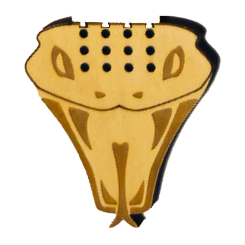 Snake Head Cribbage Puzzle Piece