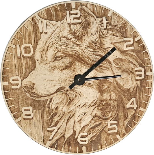 Wolf Clock